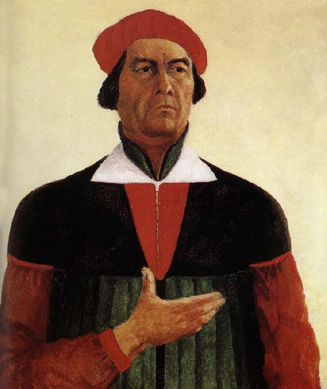 Kasimir Malevich Self-Portrait Germany oil painting art